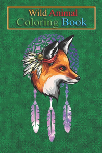 Wild Animal Coloring Book