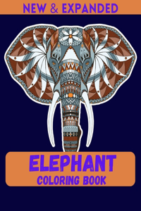 Elephant Coloring Book (New & Expanded)