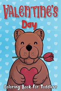 Valentine's Day Coloring Book for Toddlers