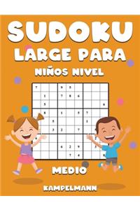 Sudoku Large Para Niños Nivel Medio