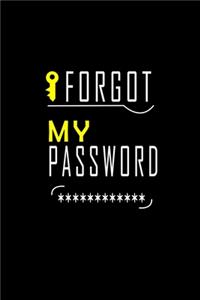 I Forgot My Password