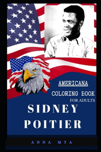 Sidney Poitier Americana Coloring Book for Adults