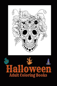 Halloween Adult Coloring Books