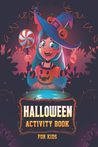 Halloween Activity Book For Kids