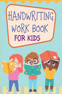 Handwriting Work Book for Kids