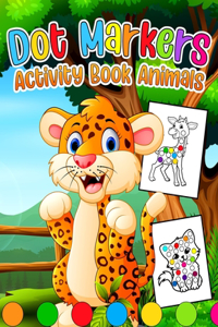 Dot Markers Activity Book Animals