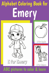 ABC Coloring Book for Emery