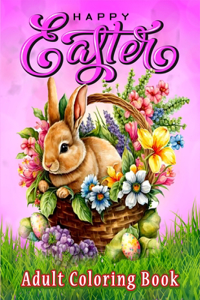 Easter Coloring Book for Adults