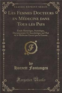 Les Femmes Docteurs En Médecine Dans Tous Les Pays