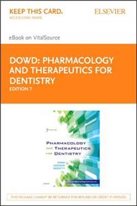 Pharmacology and Therapeutics for Dentistry - Elsevier eBook on Vitalsource (Retail Access Card)