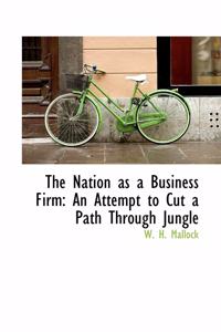 The Nation as a Business Firm