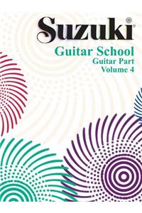 Suzuki Guitar School Guitar Part, Volume 4