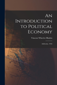 An Introduction to Political Economy