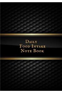 Daily Food Intake Notebook