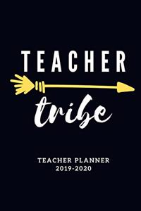 Teacher Tribe Teacher Planner 2019-2020: 8.5"X11" Inch Teacher Planner and Record Book