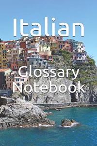 Italian Glossary Notebook