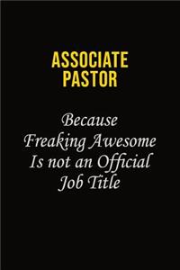 Associate Pastor Because Freaking Awesome Is Not An Official Job Title