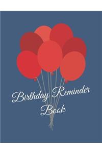 Birthday Reminder Book