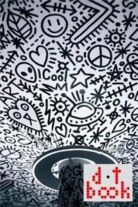 The Dot Book - A Dot Grid Notebook for Graphic Designers - Graffiti Series - 006