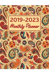2019 - 2023 Monthly Planner