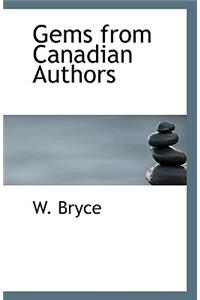 Gems from Canadian Authors