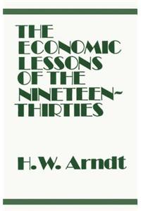 Economic Lessons of the 1930s