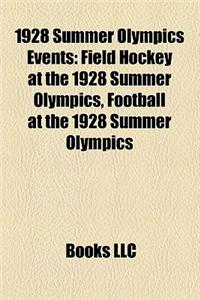 1928 Summer Olympics Events