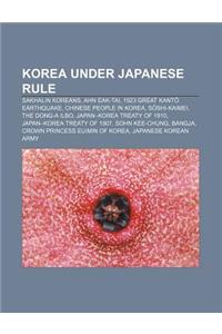 Korea Under Japanese Rule