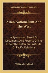 Asian Nationalism And The West