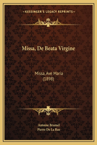 Missa, De Beata Virgine