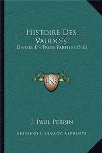 Histoire Des Vaudois