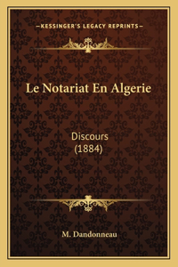 Le Notariat En Algerie