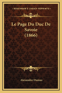 Le Page Du Duc De Savoie (1866)