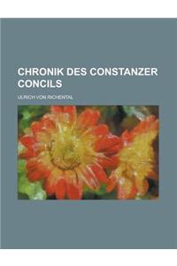 Chronik Des Constanzer Concils