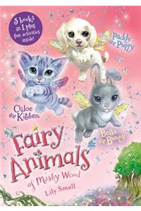 Chloe the Kitten, Bella the Bunny, and Paddy the Puppy 3-Book Bindup