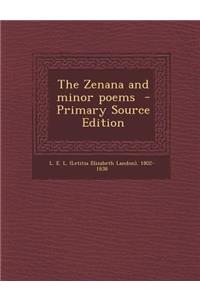 Zenana and Minor Poems