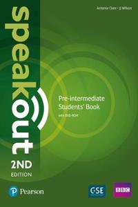 Speakout Pre-Intermediate 2nd Edition Students' Book and DVD-ROM Pack