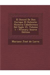 El Doncel de Don Enrique El Doliente