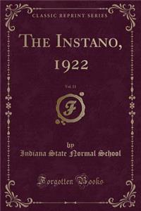 The Instano, 1922, Vol. 11 (Classic Reprint)