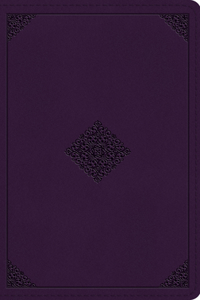 ESV Thinline Bible (Trutone, Lavender, Ornament Design)
