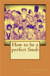 How to be a perfect Snob