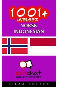 1001+ Ovelser Norsk - Indonesian