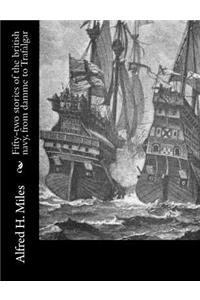 Fifty-two stories of the british navy, from damme to Trafalgar