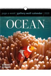 Ocean Page-A-Week Gallery Wall Calendar 2020