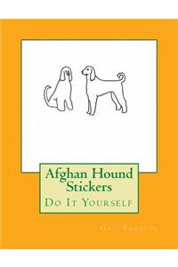 Afghan Hound Stickers