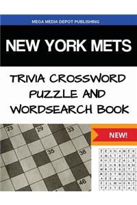 New York Mets Trivia Crossword Puzzle and Word Search Book