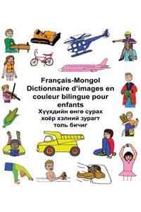 Français-Mongol Dictionnaire d'images en couleur bilingue pour enfants