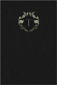 Monogram T Any Day Planner Notebook