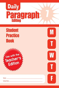 Daily Paragraph Editing, Grade 7 Student Book 5 Pack