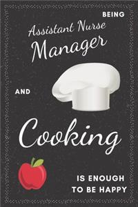 Assistant Nurse Manager & Cooking Notebook